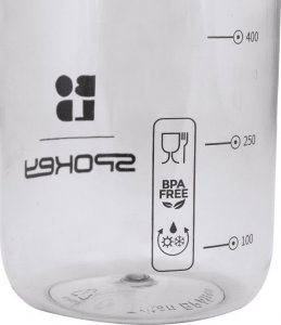 Spokey SPOKEY Bold - Butelka na wodę; 1,0l; BK 2
