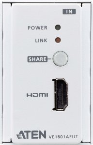 System przekazu sygnału AV Aten HDMI HDBaseT-Lite Transmitter with EU 3