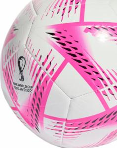 Adidas Piłka Rihla Club H57787 biało-różowa r. 3 1