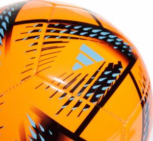 Adidas Piłka Rihla Club H57803 pomarańczowa r. 5 3
