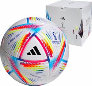 Adidas Piłka Rihla League Box H57782 biały 5 1