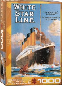 Eurographics PUZZLE 1000 WHITE STAR LINE TITANIC 6000-1333 1