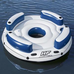 Bestway Hydro-Force 4-person bathing island Lazy Dayz 43536 (white/blue, 256 cm) 3