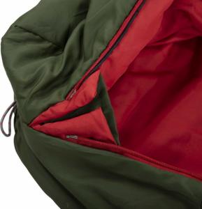High Peak Śpiwór Pak 1000, zielono/czerwony 5