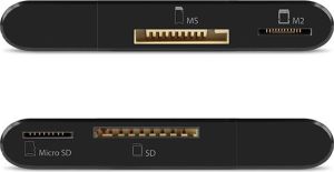 Czytnik Axagon HANDY CRE-D4B 5