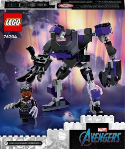 LEGO Marvel Mechaniczna zbroja Czarnej Pantery (76204) 9