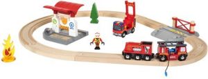 Brio Kolejka Straż Pożarna Firefighter Set (33815) 1