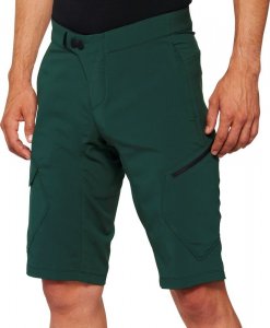 100% Szorty męskie 100% RIDECAMP Shorts forest green roz.32 (46 EUR) (NEW 2022) 1