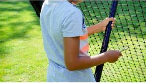 Exit Trenażer rebounder Exit Kickback XL rama siatkowa 7