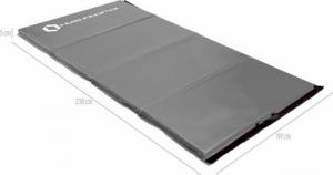 HMS Materac gimnastyczny 4-częściowy MGS01 240 cm x 120 cm x 5 cm szary 17