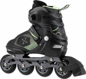 Rolki Nils Extreme NA9080 rekreacyjne regulowane czarne r. 35-38 4