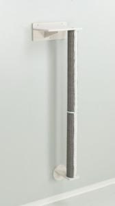 Trixie Zestaw ścienny  dla kota, biały/szary, 35×130x25 cm, słupek z uchwytami 1