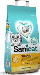 Żwirek dla kota Sanicat Clumping Bezzapachowy 8 l 1