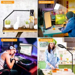 Ulanzi Uchwyt Biurkowy Studyjny Do Aparatu Kamery Lampy / Ls08 5