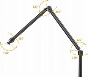 Ulanzi Uchwyt Biurkowy Studyjny Do Aparatu Kamery Lampy / Ls08 8