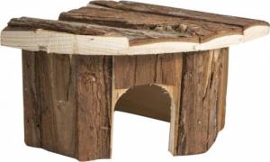 Panama Pet Domek narożny dla gryzoni, drewniany, 15x15x11cm 1