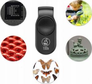 Apexel Obiektyw Mikroskop Cyfrowy Do Telefonu / Przybliżenie 100x / Apl-ms001 4
