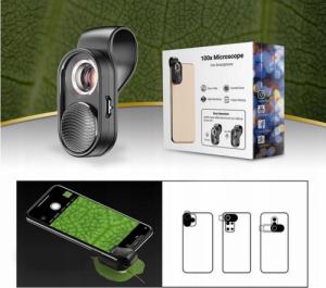 Apexel Obiektyw Mikroskop Cyfrowy Do Telefonu / Przybliżenie 100x / Apl-ms001 9