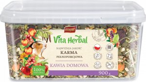 Vitapol Vita Herbal karma pełnoporcjowa dla kawii domowej, wiaderko, 900g 1