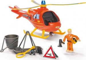 Simba - Strażak Sam Helikopter ratowniczy Wallaby z figurką Światło Dźwięk 9252510 1