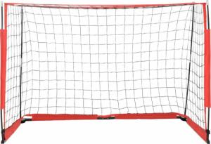 vidaXL vidaXL Bramka do piłki nożnej, 184x91x124,5 cm, stalowa 2