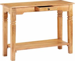 vidaXL vidaXL Stolik typu konsola, 100x40x76 cm, lite drewno akacjowe 3