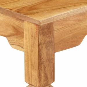 vidaXL vidaXL Stolik typu konsola, 100x40x76 cm, lite drewno akacjowe 6