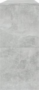 vidaXL vidaXL Stolik konsolowy, szarość betonu, 100x35x76,5 cm, płyta wiórowa 7