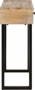 vidaXL Stolik konsolowy, 100x30x75 cm, lite drewno mango 3