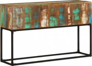 vidaXL vidaXL Stolik konsolowy, 120 x 30 x 75 cm, lite drewno z odzysku 8