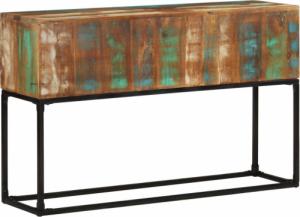 vidaXL vidaXL Stolik konsolowy, 120 x 30 x 75 cm, lite drewno z odzysku 9