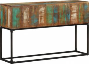 vidaXL vidaXL Stolik konsolowy, 120 x 30 x 75 cm, lite drewno z odzysku 10