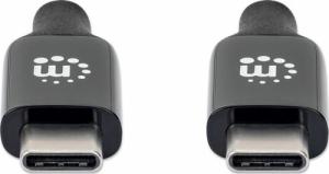 Kabel USB Manhattan USB-C - USB-C 3 m Czarny (355964) 6