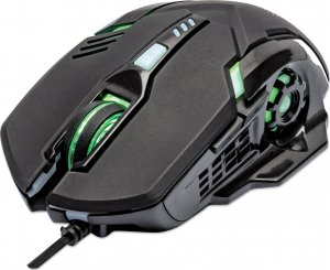 Mysz Manhattan Mysz przewodowa Manhattan 3200dpi optyczna Gamingowa USB/LED 5