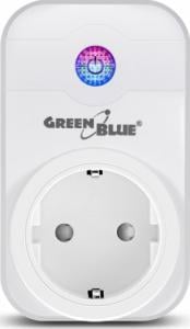 GreenBlue Gniazdko WIFI sterowane zdalnie GreenBlue GB155G Android iOS Alexa Google Home timer max 2000W (typ niemiecki) 1