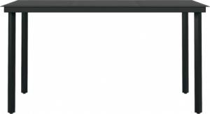 vidaXL vidaXL 5-cz. zestaw mebli ogrodowych z poduszkami, brązowo-czarny 6