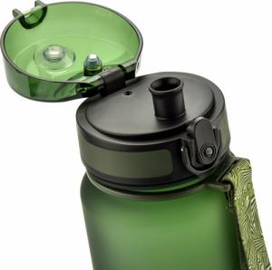 Meteor Bidon sportowy Meteor 1000 ml ciemnozielony Uniwersalny 5