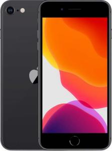 Smartfon Apple Apple iPhone SE 2020 Black 64GB A2296 Smartfon - Stan Jak Nowy 1