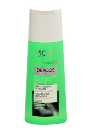 Vichy Dercos Shampoo Anti Dandruff Sensitive Przeciwłupieżowy szampon do włosów 200ml 3