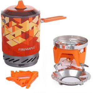 Fire-maple Kuchenka turystyczna Fire Maple FMS-X2 pomarańczowa 2