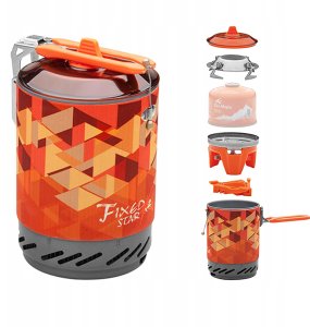 Fire-maple Kuchenka turystyczna Fire Maple FMS-X2 pomarańczowa 3