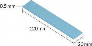 Arctic TP-3 120x20mm, 0.5mm - 4 Pack 3