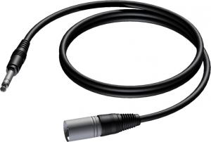Kabel Procab Jack 6.3mm - XLR 10m czarny (CAB724/10) 1