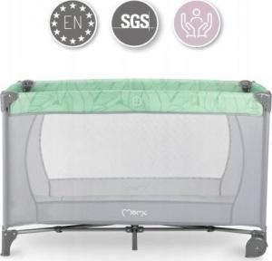 MoMi MOMI BELOVE ŁÓŻECZKO TURYSTYCZNE SKŁADANE KOJEC ZIELONE 2