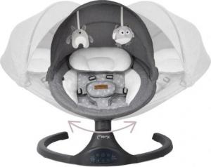 MoMi Bujaczek Leżak Lami Ciemnoszary 4