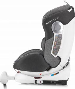 Fotelik samochodowy Sesttino HEXAGON Szary 0-36KG 14