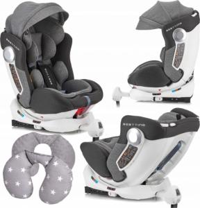 Fotelik samochodowy Sesttino HEXAGON Szary 0-36KG 2