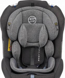 Fotelik samochodowy Sesttino HEXAGON Szary 0-36KG 9