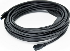 Kabel USB Kramer USB-A - USB-A 10 m Czarny (S55013450) 1