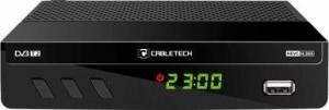 Tuner TV Cabletech Tuner cyfrowy DVB-T2 HEVC H.265 LAN 1